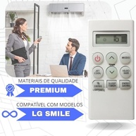 Controle Remoto Compatível com LG Ar Condicionado Split Smile TSN/TSC - Somente Frio - imagem 4