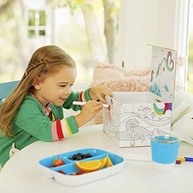 Conjunto de Jantar Infantil Munchkin Color Me Hungry Splash - 7 Peças com Caixa de Presente - imagem 3