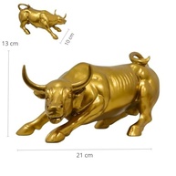 Tourinho de Wall Street - Estatueta Decorativa para Investidores e Ambientes Corporativos em Resina - imagem 4