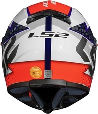 Capacete LS2 FF358 Speedy Roxo Laranja: Segurança e Estilo para Sua Pilotagem - imagem 3