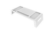 Suporte para Monitor e Notebook Prime Branco Maxcril - Organize sua Mesa com Estilo - imagem 3