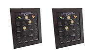 Quadros Porta-Moedas Olímpicos com Imã e Vidro - Decore e Organize suas Moedas de Forma Elegante - imagem 2