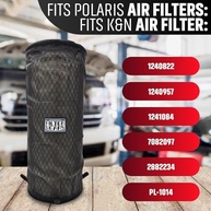 Pré-Filtro de Ar F134K para Polaris RZR XP 1000: Proteção Superior e Durabilidade - imagem 5