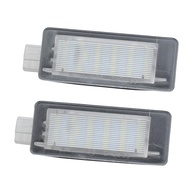 2 Lâmpadas LED Placa Renault Scenic 2/3, Fluence, Captur, Espace, Modus, Zoe, Laguna - Iluminação Superior - imagem 1