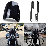 Para-brisa Universal para Moto com Suporte para Farol LED - Estilo e Proteção - imagem 4