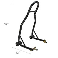 Extreme Max Suporte de Elevação Moto Esportiva: Dianteiro e Traseiro para Yamaha, Honda, Kawasaki, Suzuki, Ducati, BMW - imagem 3