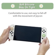 Tampas de Silicone para Polegar Nintendo Switch: Conforto e Estilo Floral Daisy - imagem 4