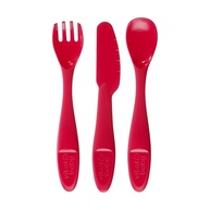 Vital Baby Nourish - Kit de Talheres Flexíveis Coloridos para Bebês | 15 Peças (5 Colheres, 5 Facas e 5 Garfos) - imagem 2