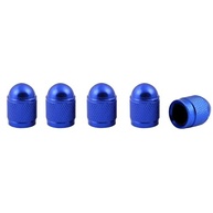 Tampas de Válvula Estilo Bala Azul em Alumínio - Proteção e Estilo para Seus Pneus - imagem 3