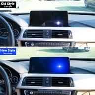 Tela HD Antirreflexo Azul 26cm para BMW X1 E84 CIC: CarPlay, Android Auto e Mais! - imagem 3