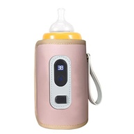 Aquecedor de Mamadeira Portátil com Temperatura Ajustável - Rosa - imagem 4