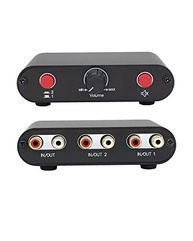 TENEALAY RC21: Seletor de Áudio RCA 2x1 / 1x2 - Controle Total das Suas Fontes e Saídas de Som - imagem 2