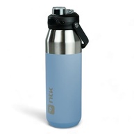 Garrafa Térmica Isomax 1L NTK - Inox Azul Claro para Caminhada, Corrida e Treino - imagem 4