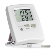 Termômetro Higrômetro Digital com Sensor Externo - Monitoramento de Temperatura e Umidade com Precisão - imagem 2