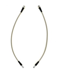 Mangueira de Freio Inoxidável Trançada Universal The Stop Shop - 40,6cm - Qualidade EUA - imagem 1