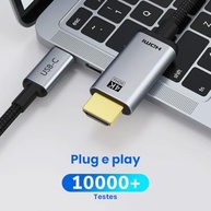 Cabo USB-C Thunderbolt 3 para HDMI 4K@60Hz - Conexão Premium para seu Macbook - imagem 4