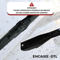 Palhetas Limpador Para-brisa Silicone Tiger Auto Ford Ka 2010-2013 (Par) - imagem 3