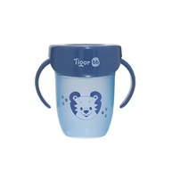 Copo 360º com Alça Infantil Tigor BB Little 220ml - Seguro e Prático para Bebês - imagem 2