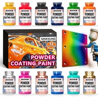 Tinta de Revestimento em Pó Premium - 12 Cores | Proteção Durável para Superfícies Metálicas - imagem 1