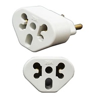 Kit 2 Adaptadores de Tomada Universal 10A/20A Bivolt 110V/220V - T Bob Love - imagem 2