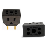 Adaptador Tomada Universal 3 Pinos Preto Benjamin 10A/20A Bivolt - DUPIN Premium - imagem 1