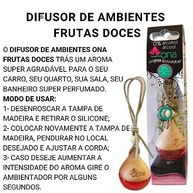 Aromatizante ONA Frutas Doces 6ml: Refresque o Ar do Seu Carro com um Toque Doce e Duradouro - imagem 3
