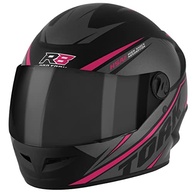 Capacete Fechado Pro Tork R8 Rosa - Tamanho 60 com Viseira Fumê para Máxima Segurança - imagem 3