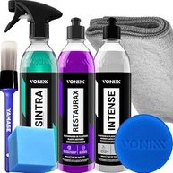 Kit Sintra Fast + Restaurax + Intense - Limpeza Profunda e Restauração Total para Plásticos Automotivos - imagem 2
