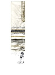 Talit Messiânico Preto 55x180cm - Original de Israel - Conecte-se à Tradição com Estilo - imagem 3