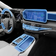 Película Protetora TPU Transparente para Painel Interno Lexus LS 500 2021-2022 - PACSCI - imagem 1