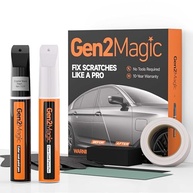 Kit de Retoque para Honda - Caneta de Tinta Cristal Black Pearl + Transparente - imagem 2