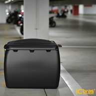 Bauleto Traseiro Moto 140L Preto Universal iCbras: Aventura e Segurança Ampliadas - imagem 5
