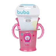 Copo de Treinamento 360º com Alça da Buba - Rosa | Seguro, Divertido e Livre de BPA - imagem 2