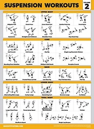 Pacote com 4 Pôsteres de Treino Suspensão e Peso Corporal - Palace Learning | Laminados 45,72x61cm - imagem 5