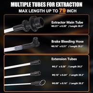 Extrator de Óleo Manual FOUR UNCLES 6.5L: Troca de Óleo Fácil e Limpa para Seu Veículo - imagem 4