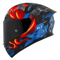 Capacete Kyt TT Course Magnet Gloss Azul Brilhante: Segurança e Estilo para Sua Pilotagem - imagem 2