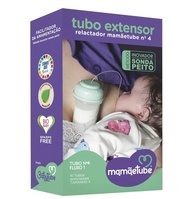 Kit com 10 Refis de Tubos Extensores para Relactador Mamaetube Tamanho 4 – Segurança e Conforto para Mamãe e Bebê - imagem 1