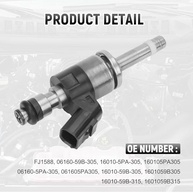 Injetores de Combustível DERI para Honda Civic, Accord e CRV 1.5L Turbo - Kit 4 Unidades - imagem 5