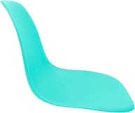 Assento para Cadeira Charles Eiffel Azul Turquesa - Polipropileno Resistente com Design Ergonômico - imagem 4