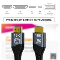 Cabo HDMI 2.2 NFHK 16K/8K/4K UHD 96Gbps - Conexão de Alta Performance para HDTV, Desktop e Laptop (200cm) - imagem 5