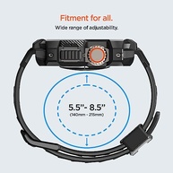 Spigen Rugged Armor Pro Projetado para Apple Watch Ultra 2/Apple Watch Ultra Capa com Pulseira Capa TPU Protetora Resistente para Apple Watch Ultra 49mm - imagem 3