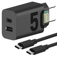 Carregador Turbo 50W Tipo C e USB: Carregamento Ultra Rápido para Todos Seus Dispositivos - imagem 2