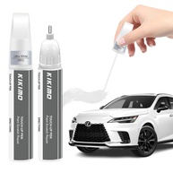 KIKIMO Tinta de Retoque para Lexus Ultra White (083) - Kit Reparo de Arranhões 2 em 1 com Ponta de Caneta e Pincel - imagem 1