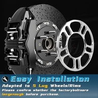 Espaçadores de Roda 3mm 5x114.3: Ajuste Perfeito e Ultrafino para Seu Carro - imagem 5