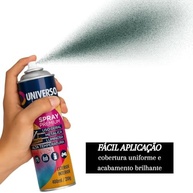 Tinta Spray Verde Escuro 400ml: Acabamento Perfeito em Aço, Ferro, Couro e Mais (Kit 2 Unidades) - imagem 5