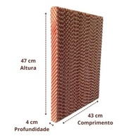 Filtro Colmeia Premium para Climatizador 60L - Kit com 3 Unidades - imagem 3