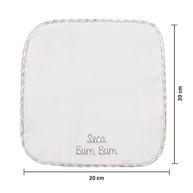 Pano de Boca para Bebê Seca Bum Mami 20x20cm | 4 Unidades Macias em Algodão 100% - imagem 4