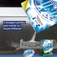Detergente para Máquina de Lavar Louças Unik 1kg - Limpeza Profunda e Brilho Duradouro - imagem 3