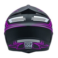 Capacete Motocross Vermelho Juvenil Unissex DOT - Aventura Off-Road e Mountain Bike - imagem 5