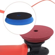 Almofada de Polimento de Espuma 5" Universal para Carro - Azul | Remoção de Arranhões e Acabamento Profissional - imagem 5